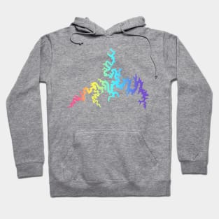 Table Rock Lake - Rainbow Hoodie